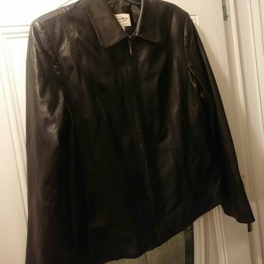 Black Lambskin Jacket